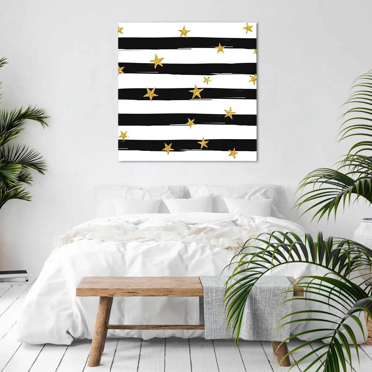 Canvas picture - We Have All Been Born Under a Lucky Star - 40x40 cm