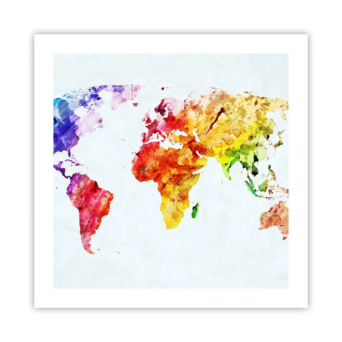 Poster - All Colours of Light - 50x50 cm