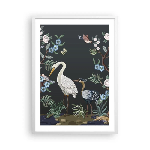 Poster in white frmae - Bird Truth - 50x70 cm