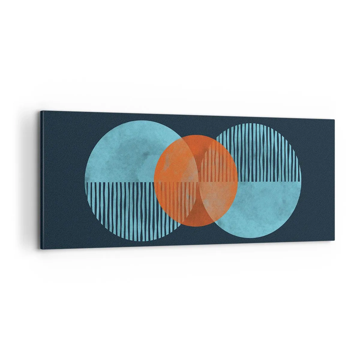 Canvas picture - Symmetrical Composition - 100x40 cm