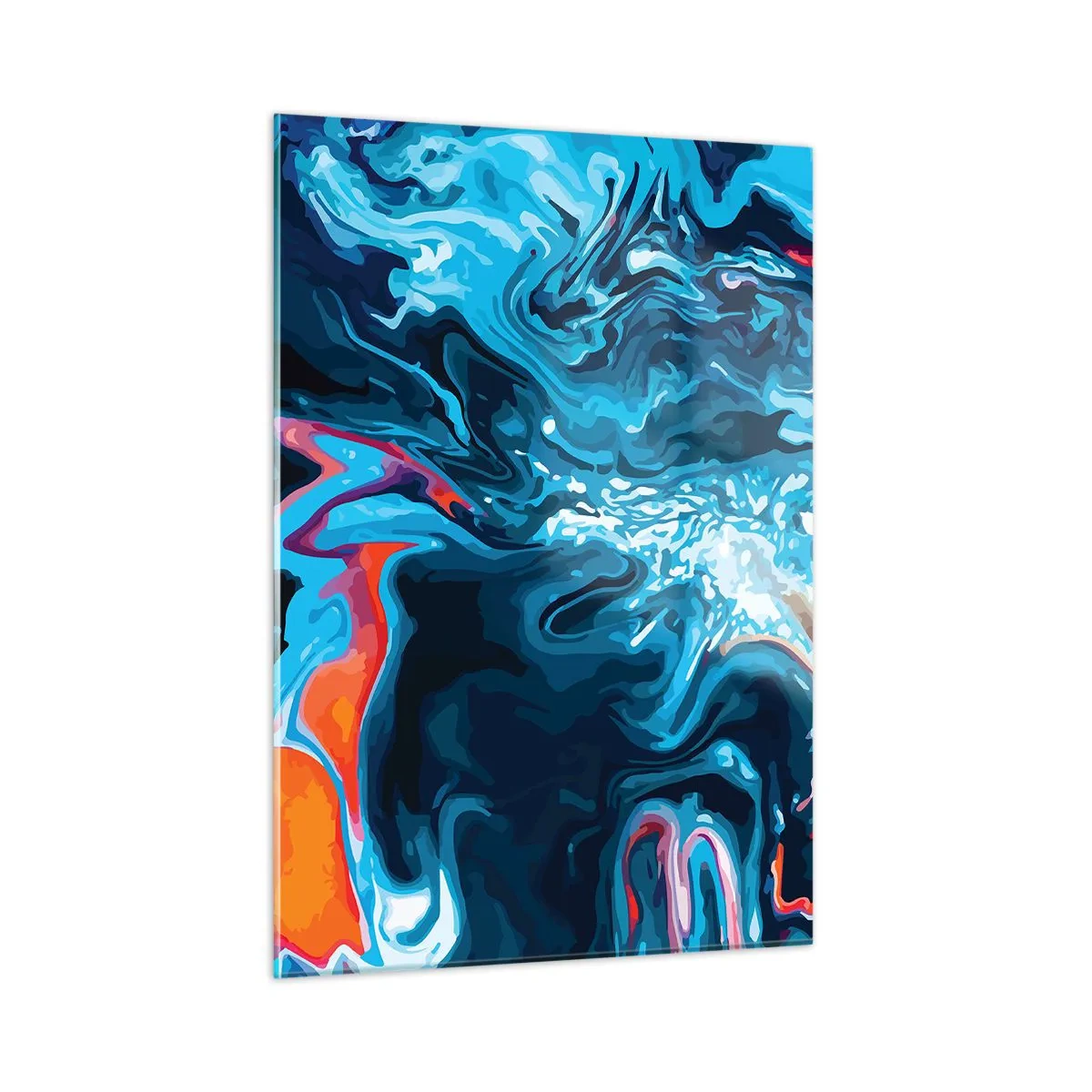 Glass picture - Into the Interior of the Sky - 50x70 cm