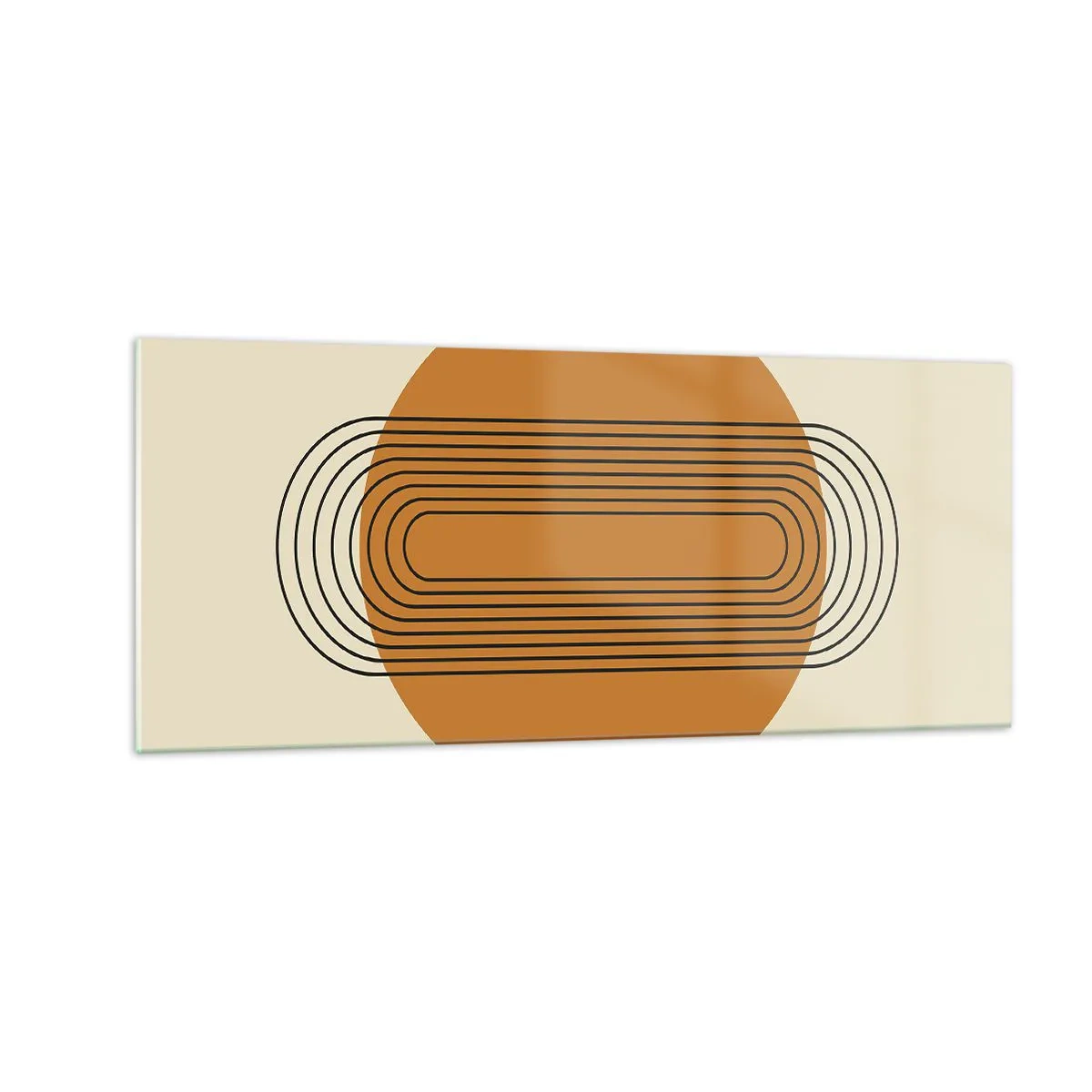 Glass picture - Perfect Plan - 100x40 cm