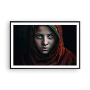 Poster in black frame - Eastern Princess - 91x61 cm