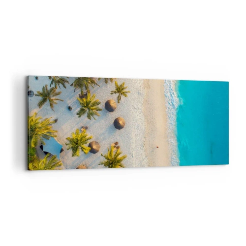 Canvas picture - Welcome to Paradise - 100x40 cm