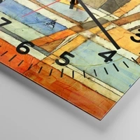 Clock face with numbers