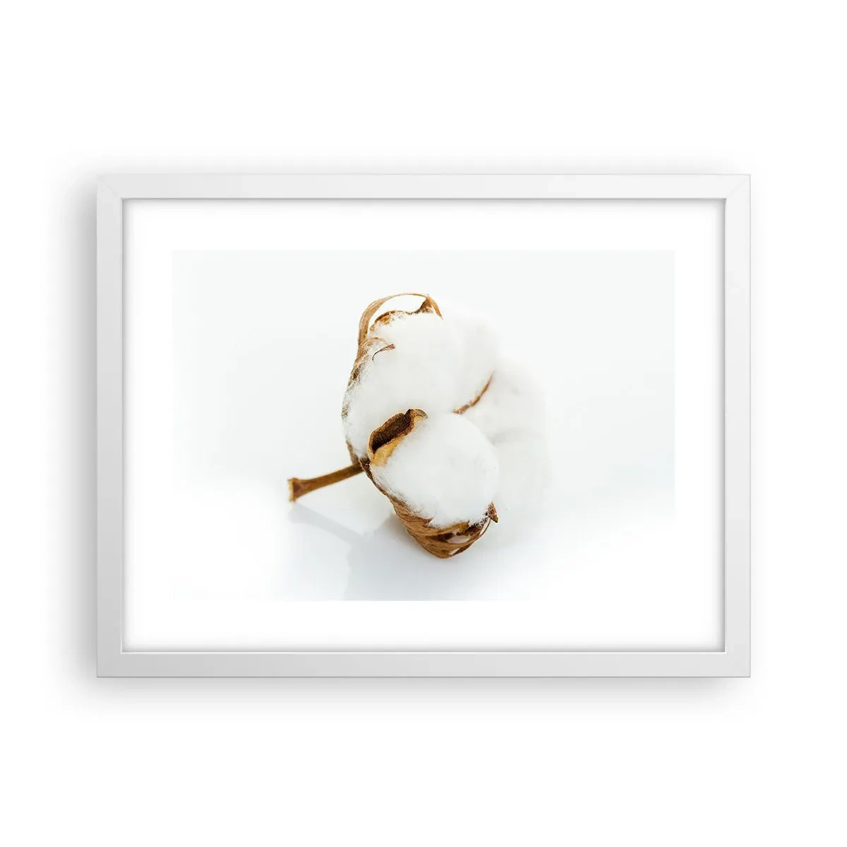 Poster in white frmae - Soft By Nature - 40x30 cm
