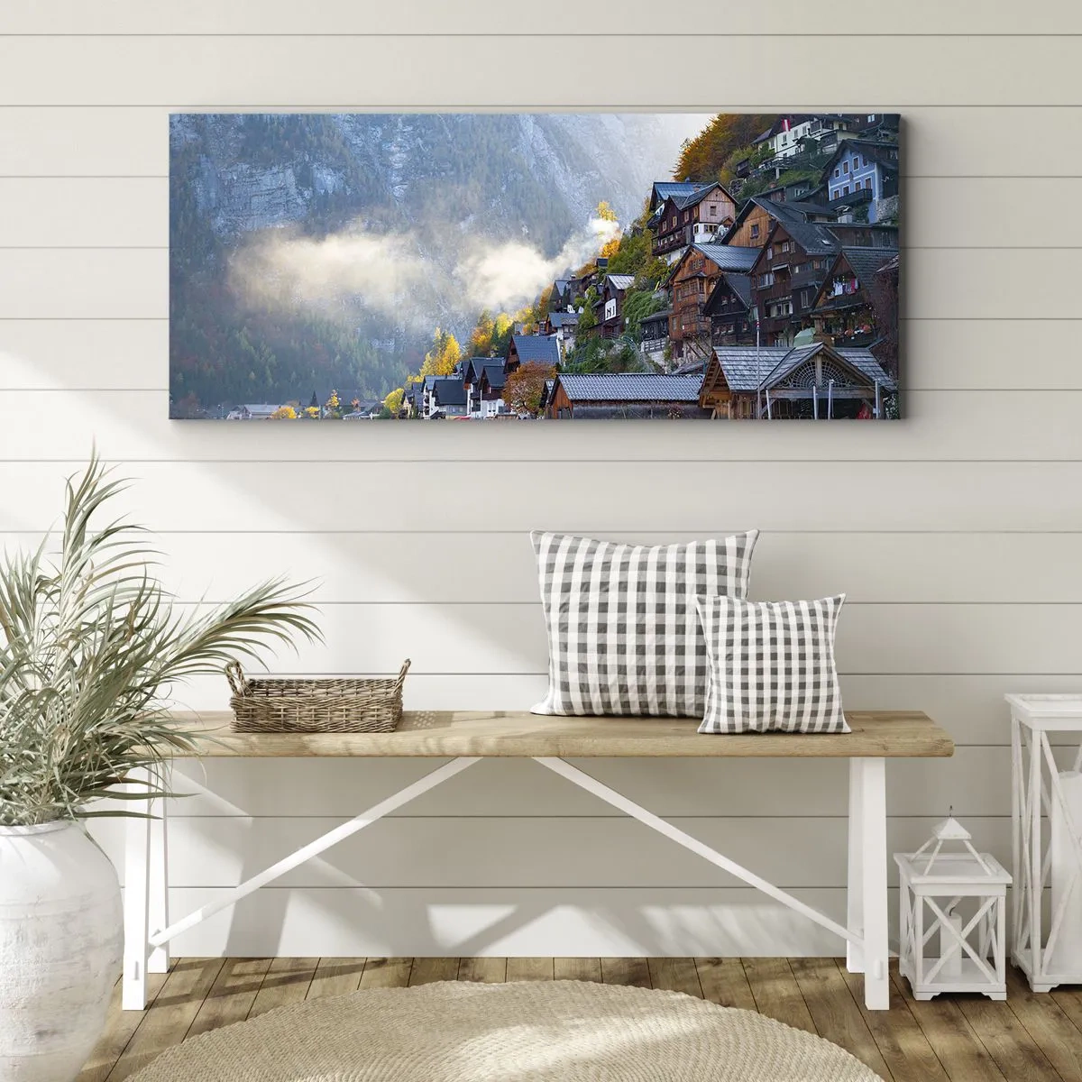 Canvas picture - Alpine Atmosphere - 120x50 cm