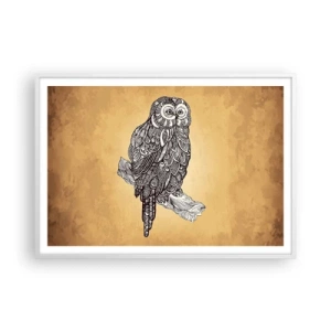 Poster in white frmae - Mysterious Ornaments of Wisdom - 100x70 cm