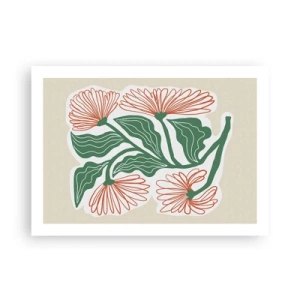 Poster - Folk and Modern - 70x50 cm