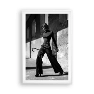 Poster in white frmae - City Chic - 61x91 cm