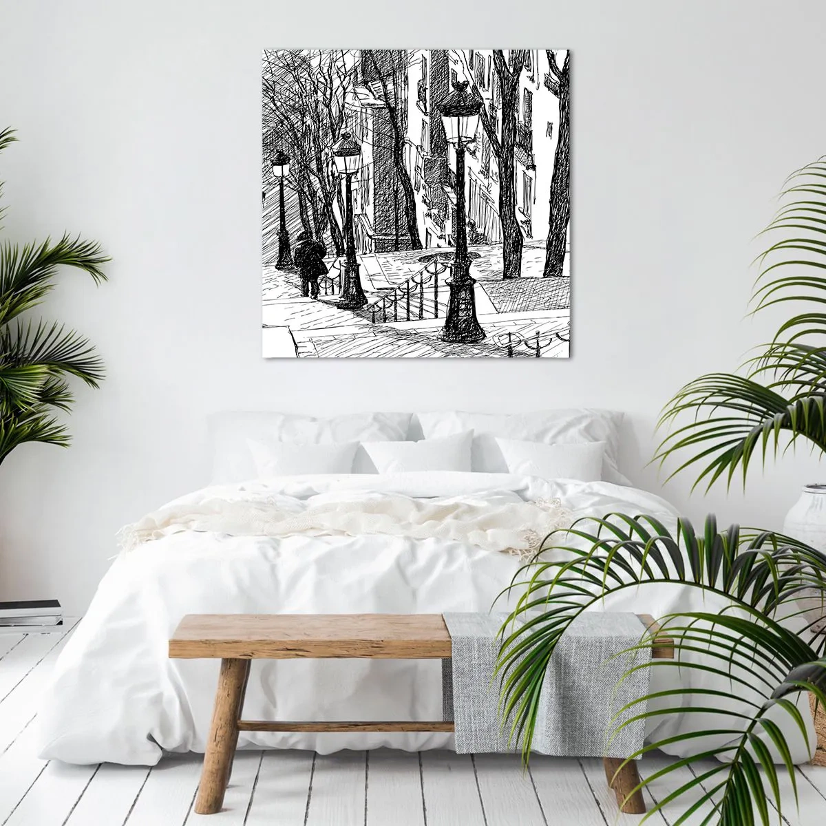 Canvas picture - Love Story or a Thriller? - 30x30 cm