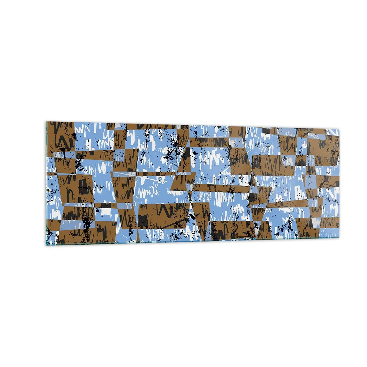 Glass picture - No Folklore Cutout - 140x50 cm