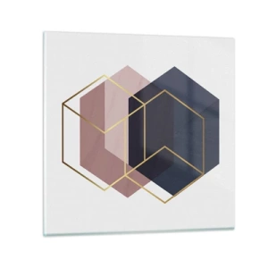 Glass picture - Power of Simplicity - 30x30 cm