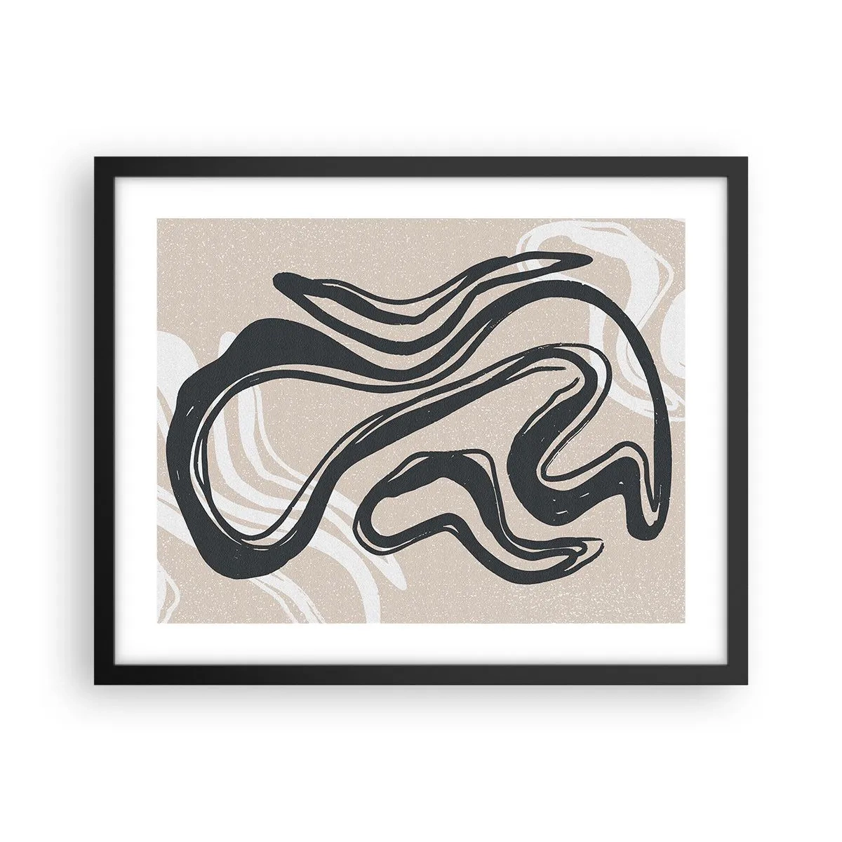 Poster in black frame - Multiplied Expression - 50x40 cm