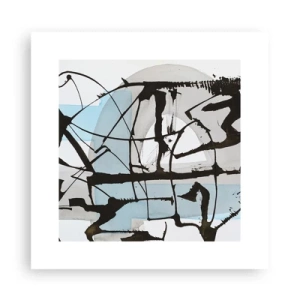 Poster - After All Blue - 30x30 cm