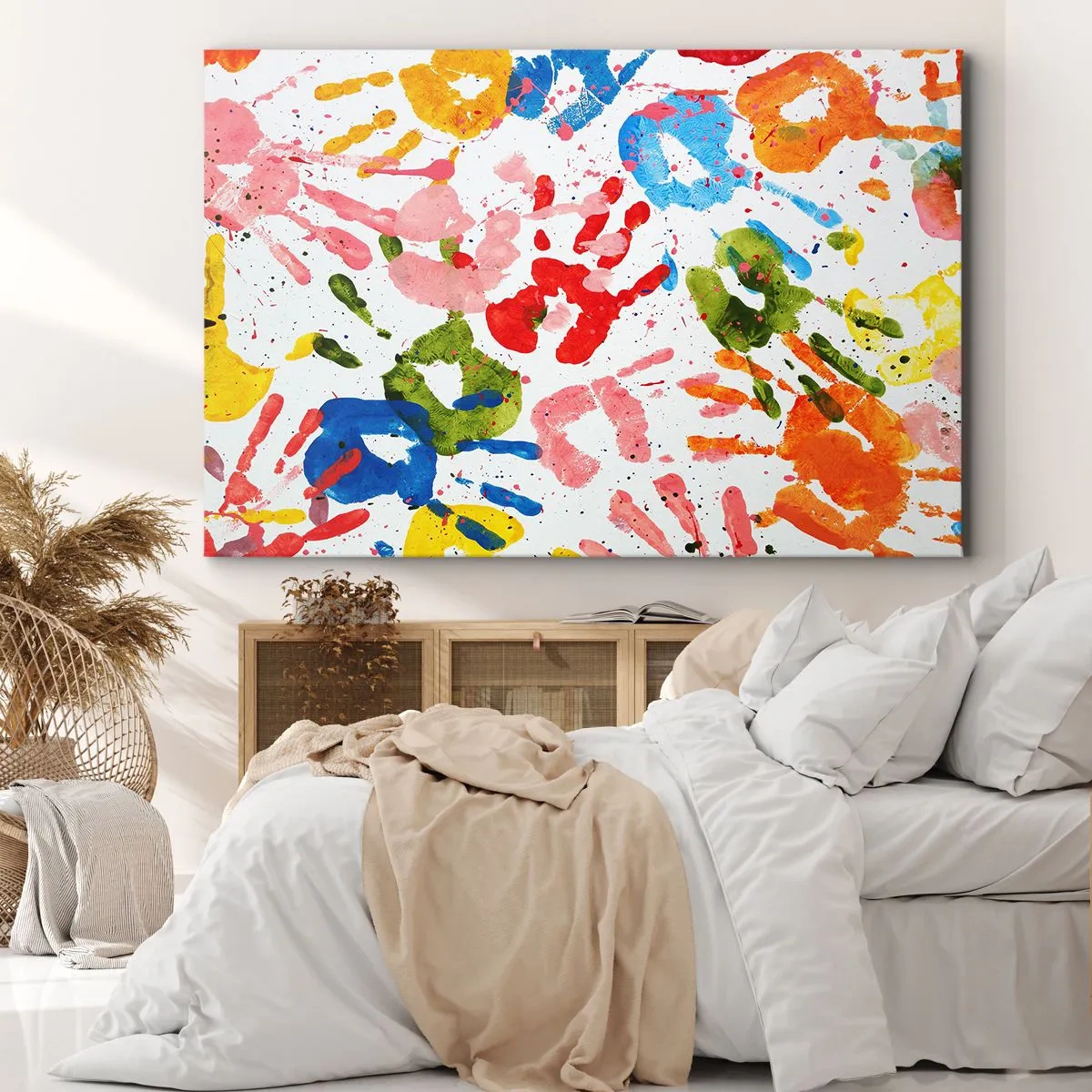 Canvas picture - High Five! - 120x80 cm