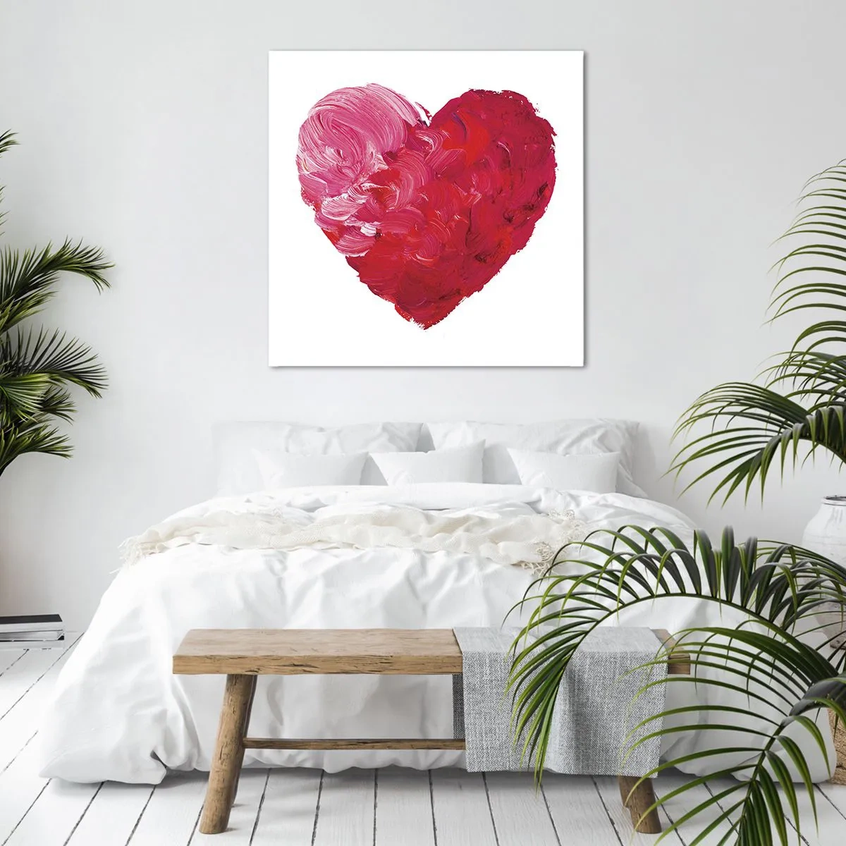 Canvas picture - All You Need Is Love - 40x40 cm