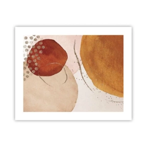Poster - Roundness and Movement - 50x40 cm