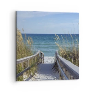 Canvas picture - In the Sun, out in the Wind - 70x70 cm