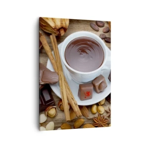 Canvas picture - From a Fairytale Factory of Chocolate - 50x70 cm