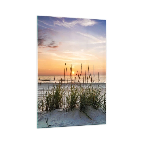 Glass picture - Look, Think, Feel - 70x100 cm