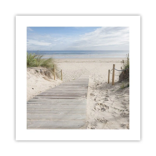 Poster - Until the Horizon - 40x40 cm