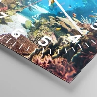 Clock face with numbers