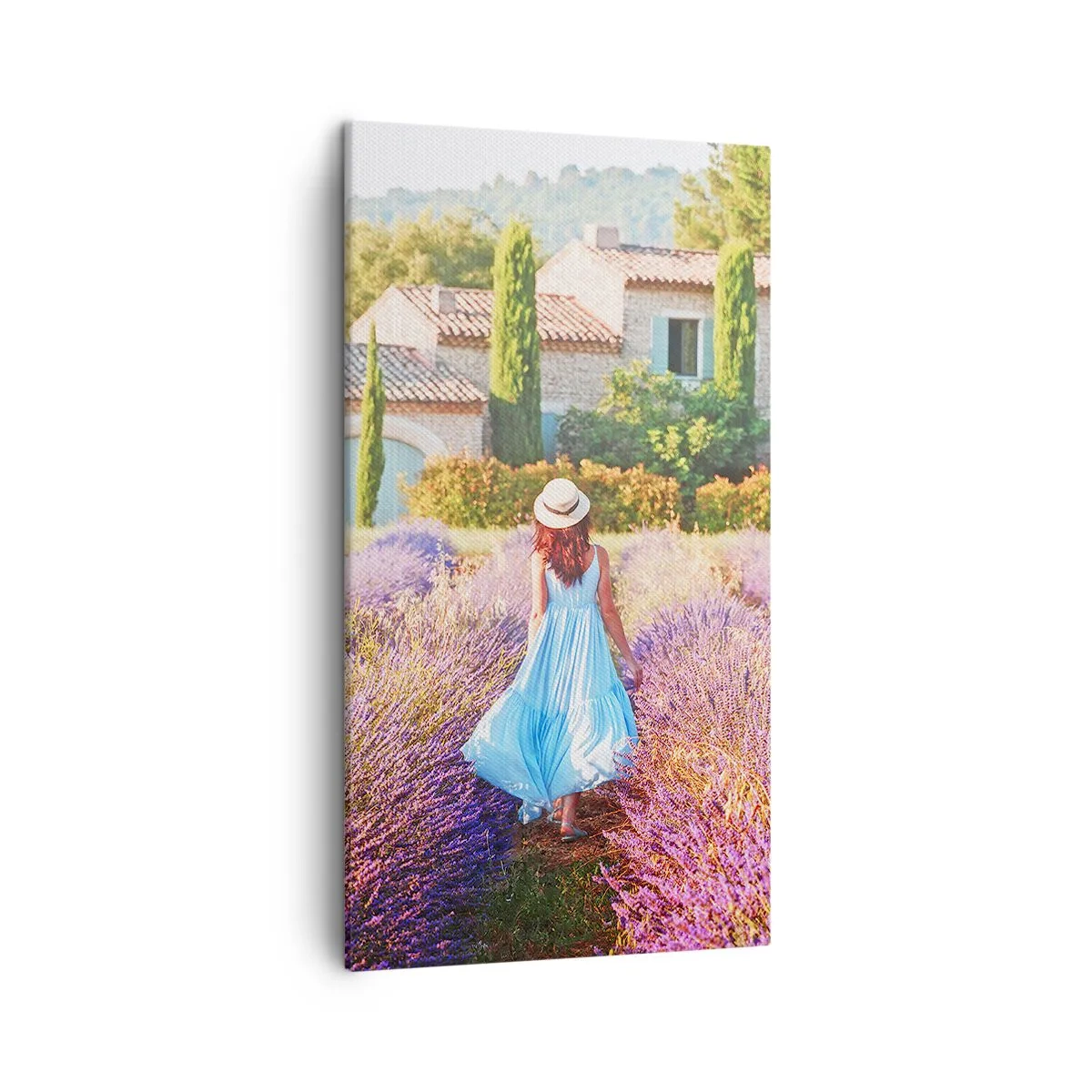 Canvas picture - Lavender Girl - 45x80 cm