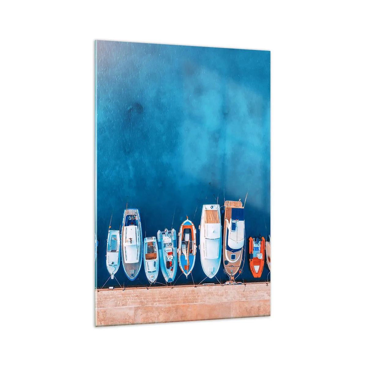 Glass picture - In One Row - 70x100 cm