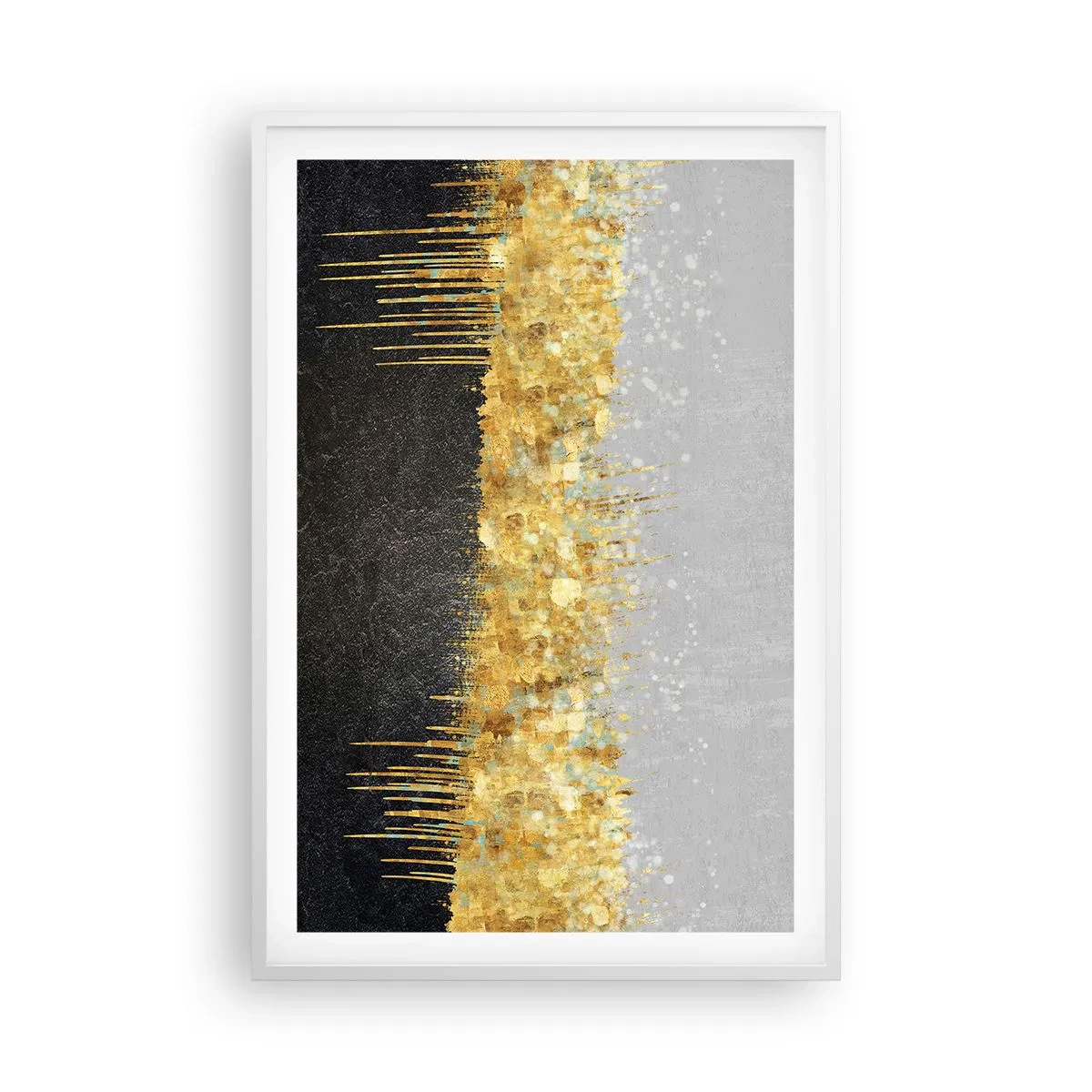 Poster in white frmae - In and Up - 61x91 cm