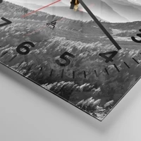 Clock face with numbers