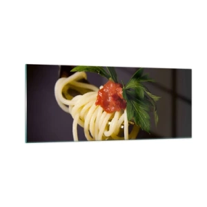 Glass picture - Tasty Bite - 100x40 cm