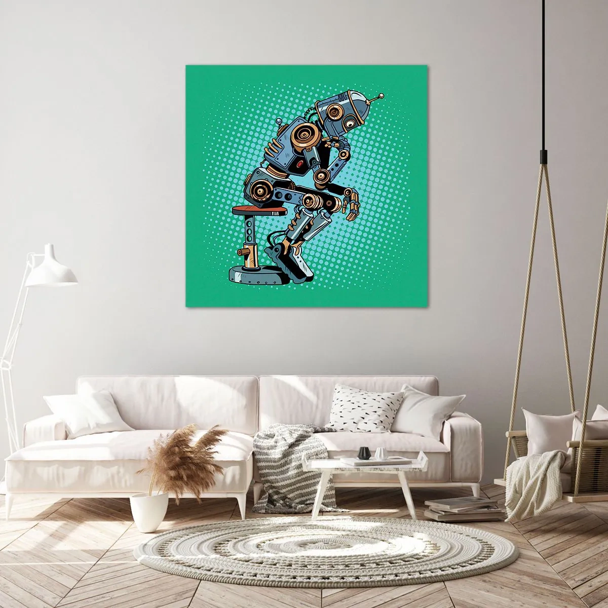 Canvas picture - On the Essence of Being - 30x30 cm