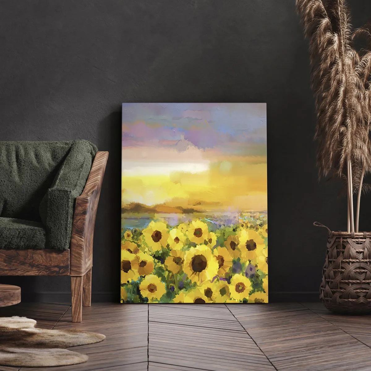 Canvas picture - The Sun Itself Has Come to Earth - 70x100 cm
