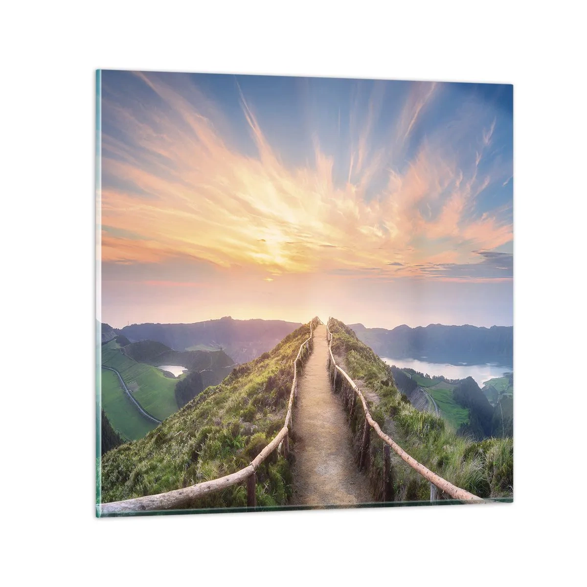 Glass picture - Close to Heaven - 60x60 cm