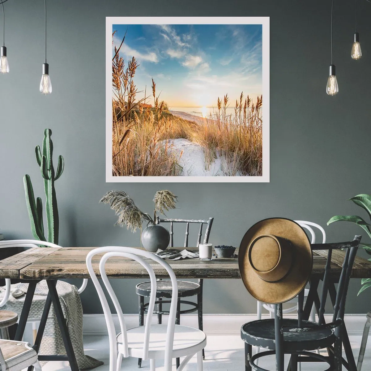 Poster - Northern Beach - 50x50 cm