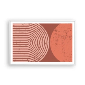 Poster in white frmae - Close Relationship - 91x61 cm