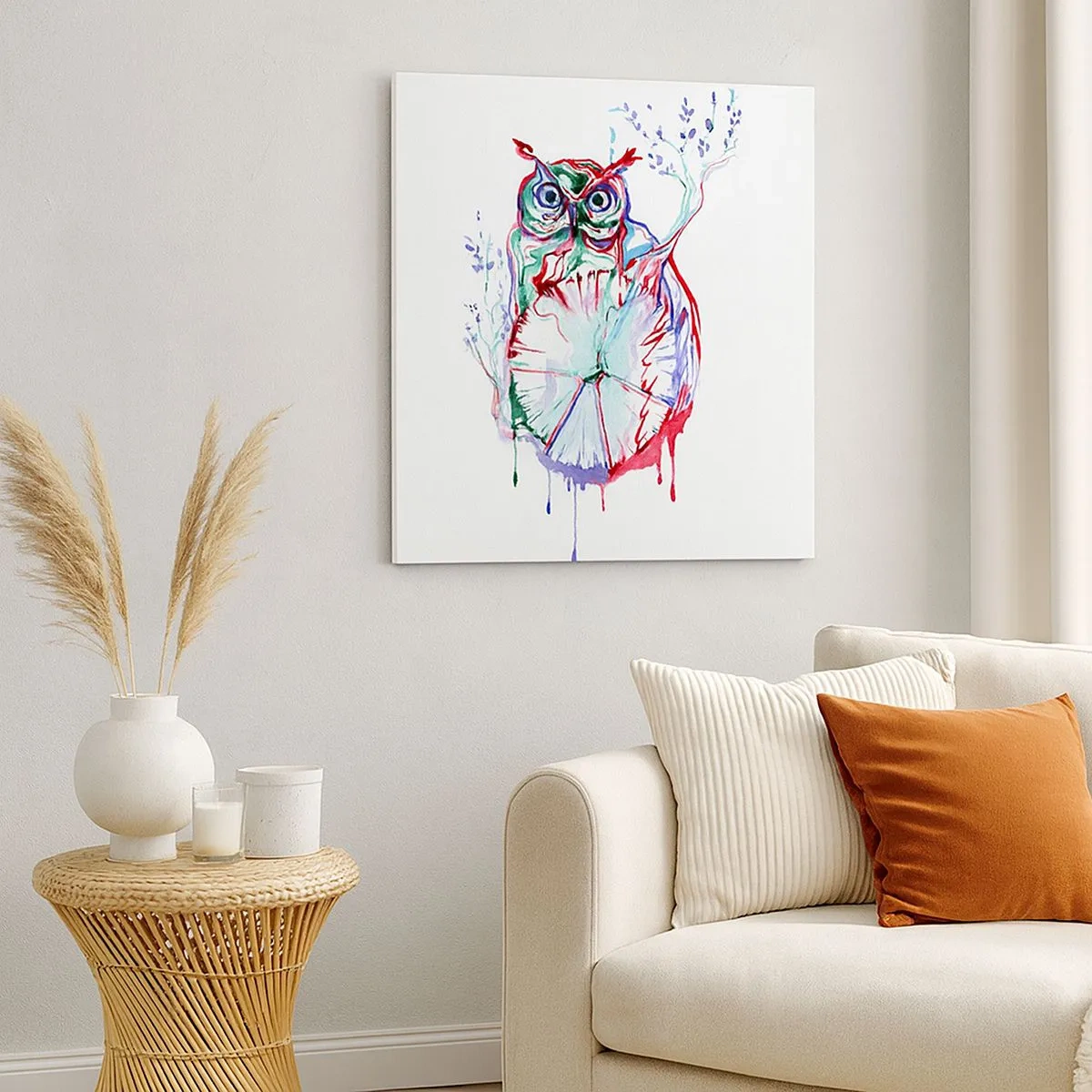 Canvas picture - Wise by Nature - 30x30 cm