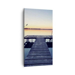 Canvas picture - It Was a Good Day - 55x100 cm