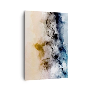 Canvas picture - Drowned in Fog - 70x100 cm