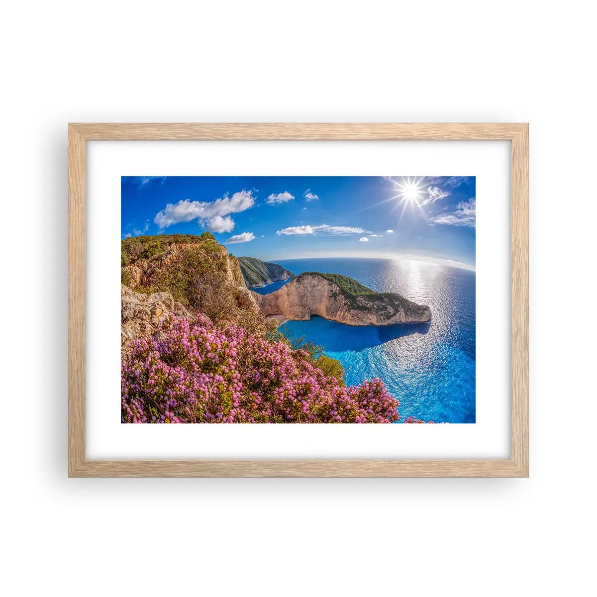 Poster in light oak frame - My Big Greek Wedding - 40x30 cm