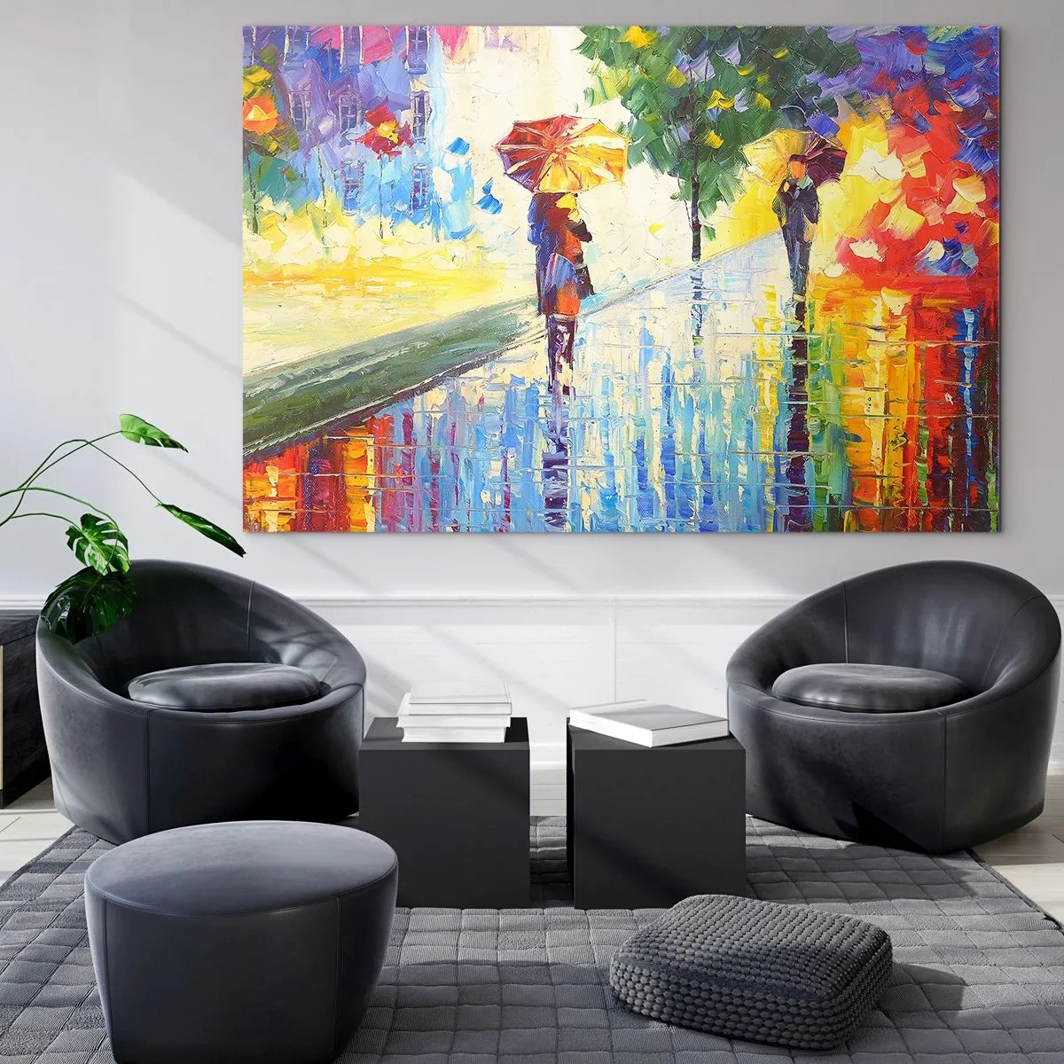 Glass picture - And All Is Clear - 120x80 cm