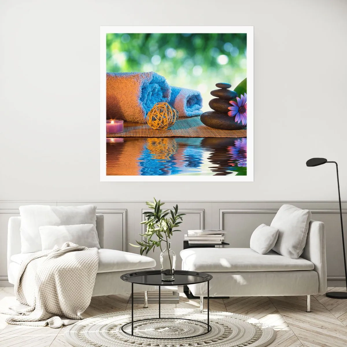 Poster - Time for the Body - 40x40 cm