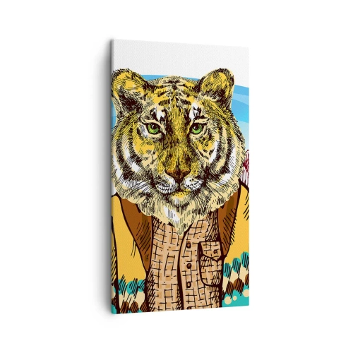 Canvas picture - Not As Wild in the Drawing - 45x80 cm