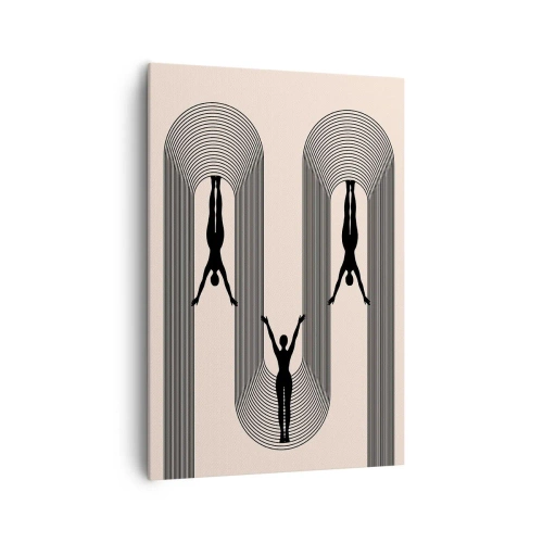 Canvas picture - Upside Down - 70x100 cm