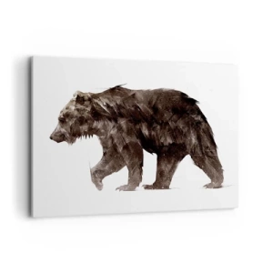 Canvas picture - I Always Wear Real Fur! - 100x70 cm