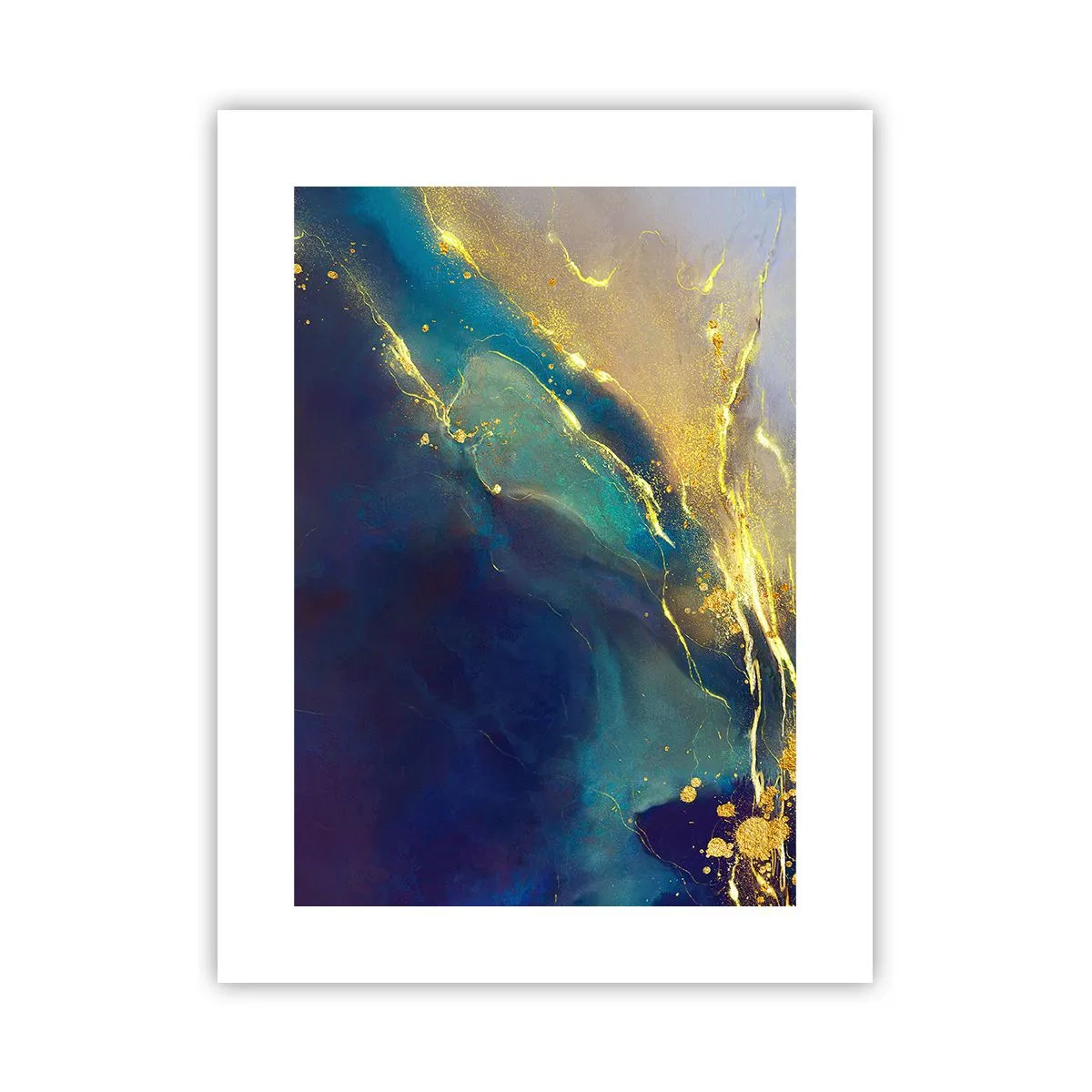 Poster - Golden Flood - 30x40 cm