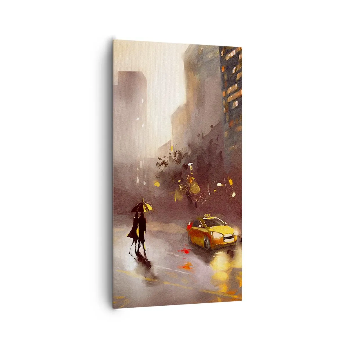 Canvas picture - In New York Lights - 65x120 cm