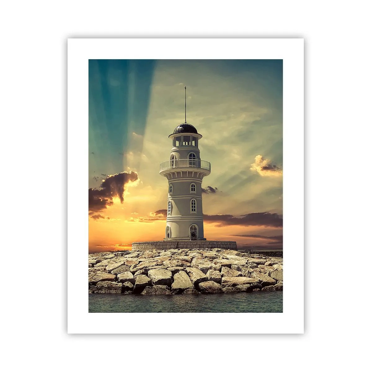 Poster - Light, Hope, Beauty - 40x50 cm