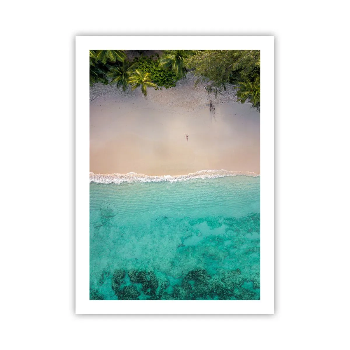 Poster - Paradise Beach - 50x70 cm